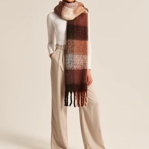 Abercrombie Drapey Lightweight Tailored Wide Pants